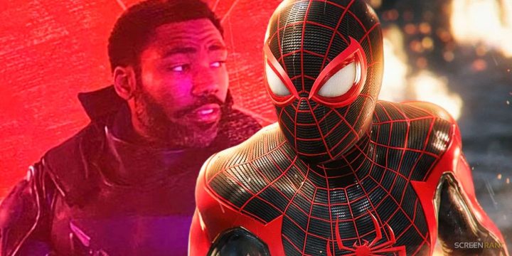 donald-glover-as-the-prowler-in-spider-man-across-the-spider-verse-and-miles-morales-from-the-ps5-spider-man-2-game