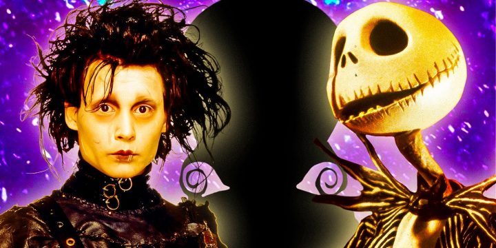 johnny-depp-as-edward-scissorhands-the-silhouette-of-a-martian-from-mars-attacks-and-jack-skellington-from-nightmare-before-christmas