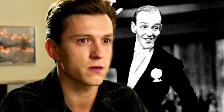 tom-holland-as-peter-parker-in-spider-man-no-way-home-and-fred-astaire-dancing-and-smiling
